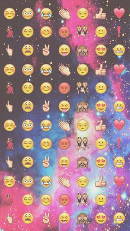 Group of Emoji Wallpapers Vintage