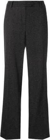 Pre-Owned tailored wide-legged trousers