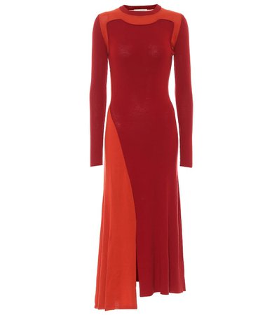 Wool And Cashmere Midi Dress - Alexander McQueen | Mytheresa