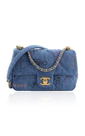 Pre-Owned Chanel Denim Mood Small Bag By Moda Archive X Rebag | Moda Operandi