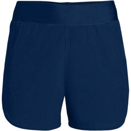 Women's Plus Size 5" Quick Dry Swim Shorts with Panty | Lands' End