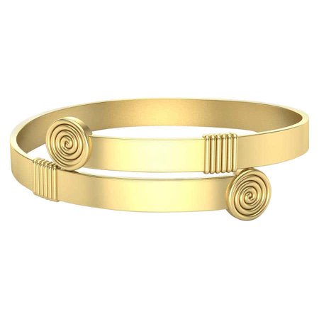 22 Karat Gold Geometric Bracelet by Romae Jewelry Inspired by an Ancient Design For Sale at 1stDibs