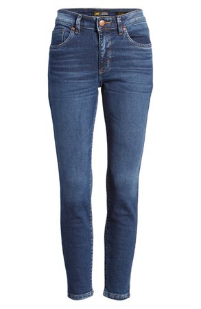 Lee Ankle Skinny Jeans (Kaw Blue) | Nordstrom