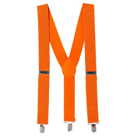 Orange Suspenders | Party City