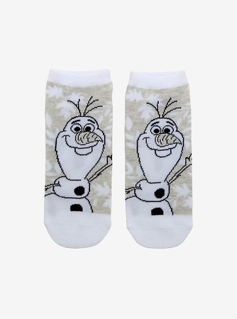 Disney Frozen 2 Olaf No-Show Socks