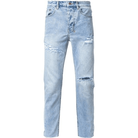 Ksubi Distressed Tapered Jeans ($315)