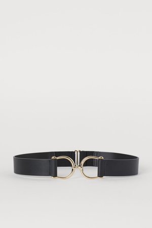 Waist belt - Black/Gold-coloured - Ladies | H&M
