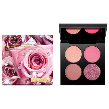 Divine Rose Luxe Eyeshadow Quad: Eternal Eden - Divine Rose II Collection - PAT McGRATH LABS | Sepho