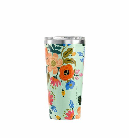 RIFLE PAPER Co. Lively Floral 16 oz. Tumbler by Corkcicle | Imported