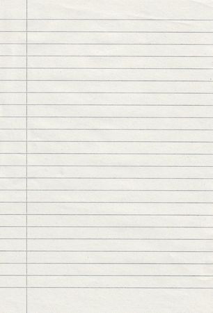 lined paper