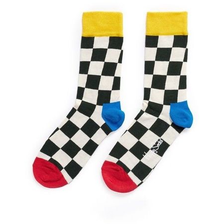 checkered socks