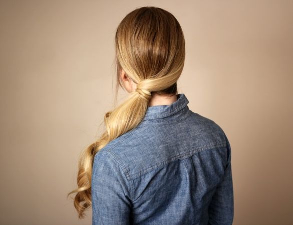 Wrapped Side Ponytail | MISSY SUE