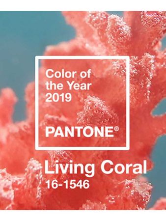 Color of the Year 2019 - Pantone Living Coral