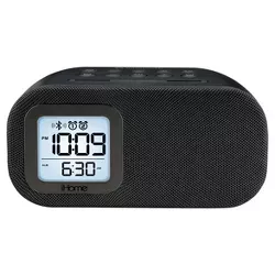 JENSEN® JBD-100 Bluetooth Clock Radio - Black : Target