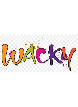 wacky quirky quote word png filler