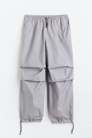 Parachute Pants - Light gray - Ladies | H&M US
