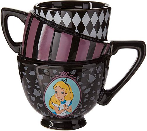 Silver Buffalo AW8295B Disney's Alice in Wonderland Sculpted Mug, Multicolor: Amazon.ca: Home & Kitchen