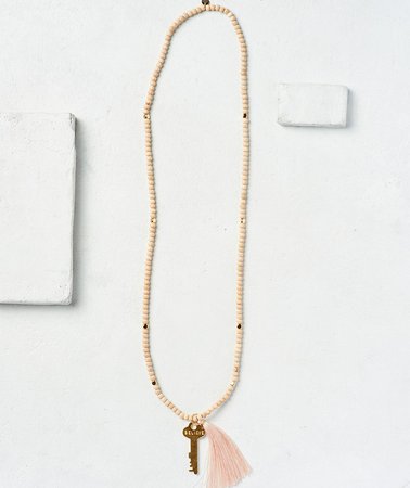 Inspiration Bead Tassel Key Necklace – The Giving Keys