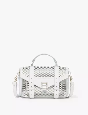 PS1 Tiny Bag in Perforated Leather – Proenza Schouler