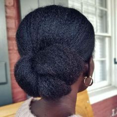 40 Elegant Natural Hair Updos For Black Women | Coils and Glory