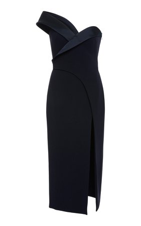 large_brandon-maxwell-navy-fold-over-cocktail-dress.jpg (1598×2560)