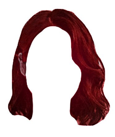 red hair png
