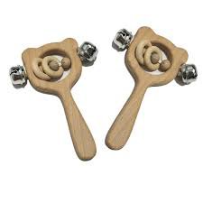 wood baby rattle - Google Search