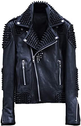 studded leather jacket - Google Search