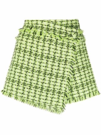 Shop MSGM tweed boucle skorts with Express Delivery - FARFETCH