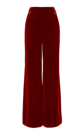 Clove Velvet Trousers by Temperley London | Moda Operandi
