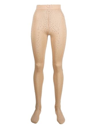 Alex Perry crystal-embellished Stocking Trousers - Farfetch