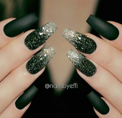 green and silver nails - Google Search