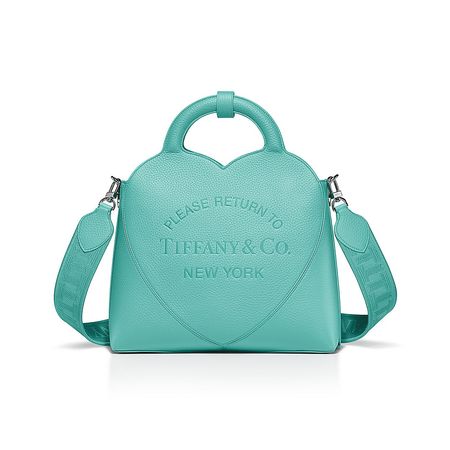 Return to Tiffany™ kleine Tasche aus Leder in Tiffany Blue® | Tiffany & Co.