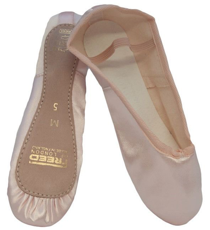 satin ballet slippers