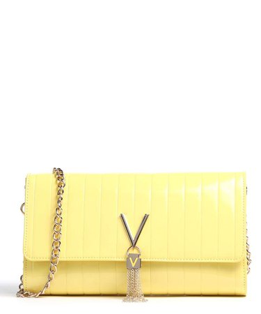 Valentino Bags Bongo Crossbody bag synthetic lemon yellow - VBS3XK01-S21 | wardow.com