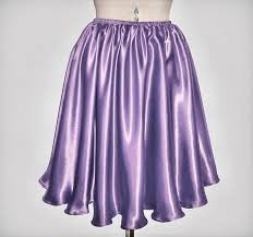 purple satin skirts - Google Search