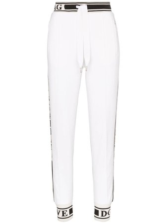 Dolce & Gabbana Logo Detail Cotton Track Pants - Farfetch