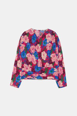 Trend - FLORAL PRINT TROUSERS WITH BELT - NEW IN-WOMAN | ZARA New Zealand