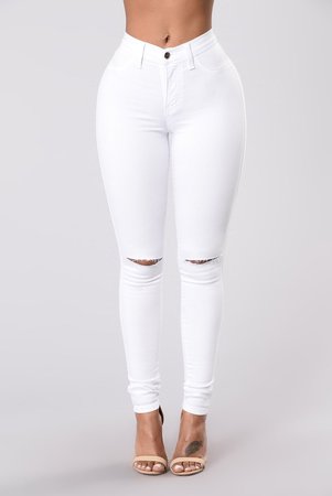 Canopy Jeans - White