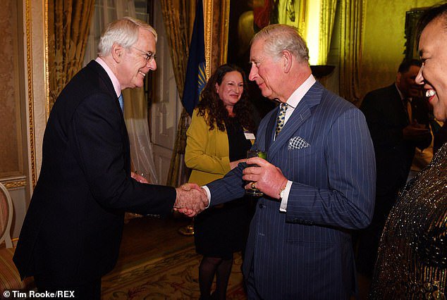 Camilla joins Charles for a glittering reception at Marlborough House | Daily Mail Online