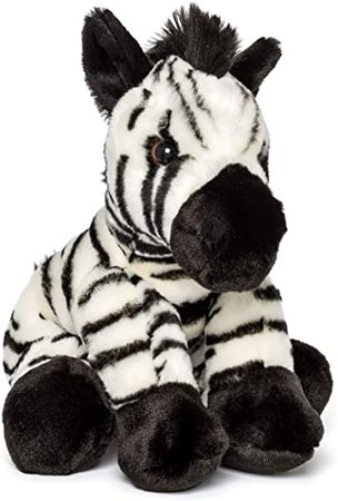 Amazon.com: Wildlife Tree 12 Inch Stuffed Zebra Plush Floppy Animal Kingdom Collection: Toys & Games