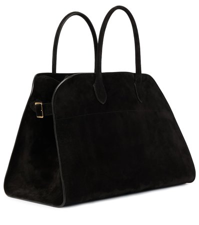 The Row - Margaux 15 suede tote | Mytheresa