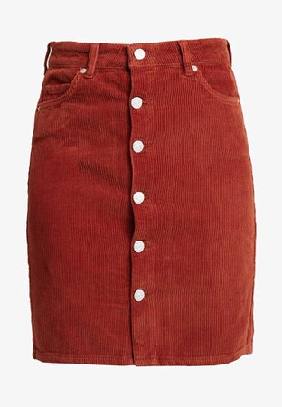 WHY7 DANI SKIRT - A-line skirt - rust - Zalando.co.uk