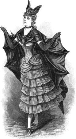 victorian bat girl