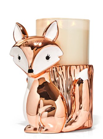 Fox Pedestal Candle 3-Wick Candle Holder | Bath and Body Works