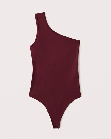 Women's One-Shoulder Seamless Bodysuit | Women's New Arrivals | Abercrombie.com