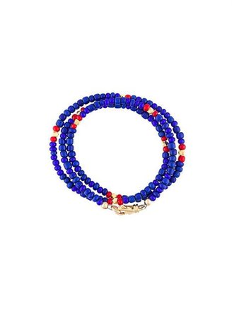 Nialaya Jewelry beaded wrap around bracelet