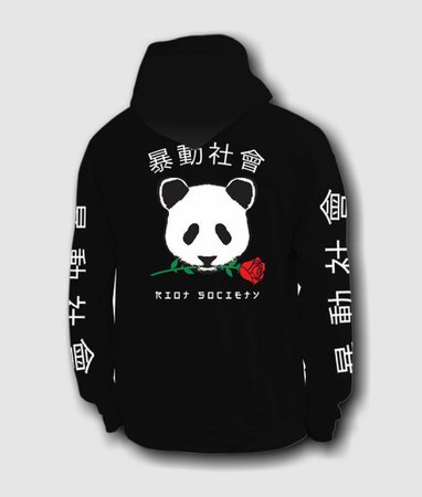 Panda Rose Mens Hoodie – TheDrop.com