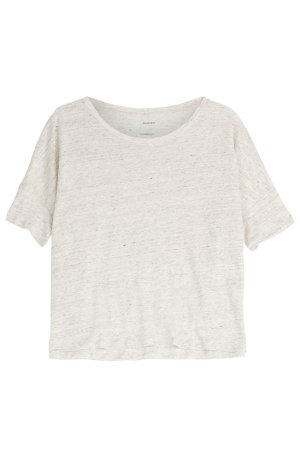 Linen T-Shirt Gr. 1