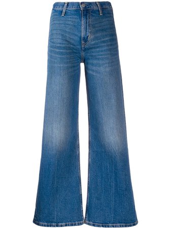 Calvin Klein Jeans Calça Jeans Flare Cintura Alta - Farfetch